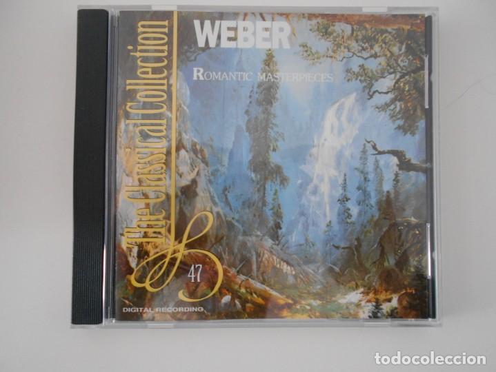 CDs de m&uacute;sica: WEBER. ROMANTIC MASTERPIECES. COMPACTO THE CLASSICAL COLLECTION. - Foto 1