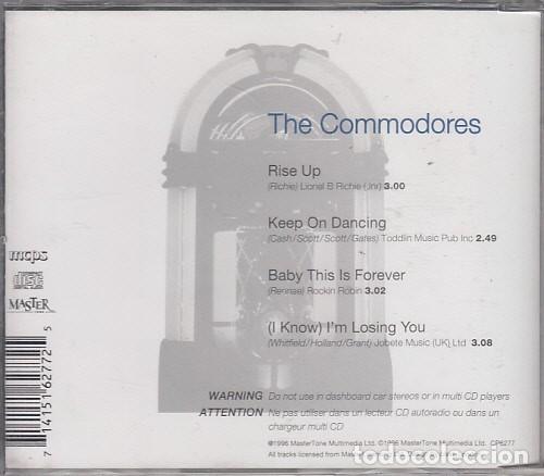 CDs de m&uacute;sica: The Commodores - Rise Up (shaped CD single: 4 temas) - Foto 3