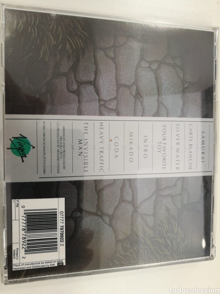 CDs de m&uacute;sica: Cretu - The invisible man (1985) - Foto 2