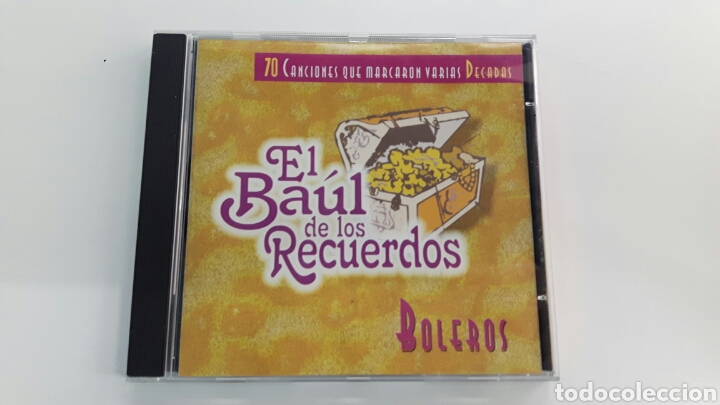 CDs de m&uacute;sica: CD EL BA&Uacute;L DE LOS RECUERDOS - BOLEROS - Foto 1