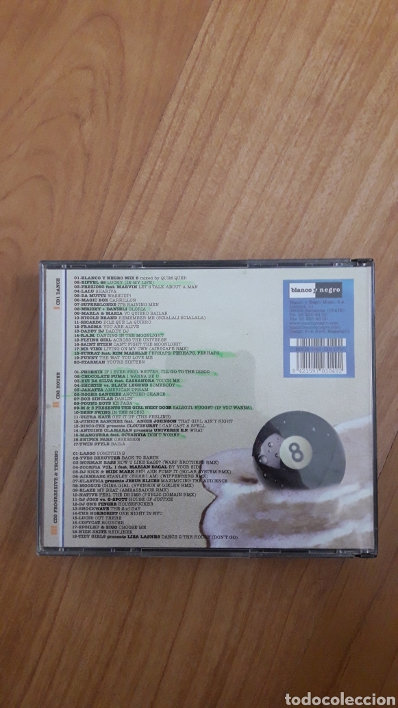 CDs de m&uacute;sica: TRIPLE CD BLANCO Y NEGRO 8 - Foto 2