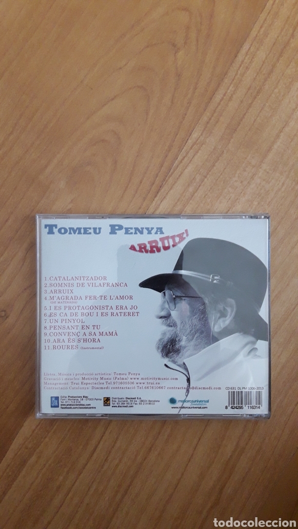 CDs de m&uacute;sica: TOMEU PENYA. ARRUIX! - Foto 2
