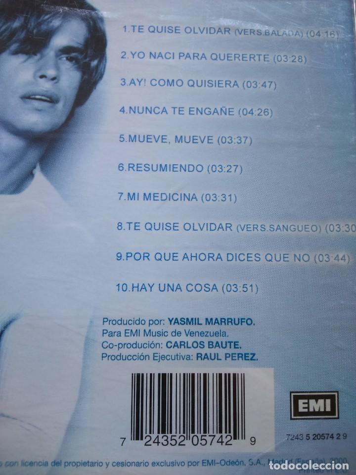 CDs de m&uacute;sica: CD -- CARLOS BAUTE -- YO NACI PARA QUERER -- - Foto 2