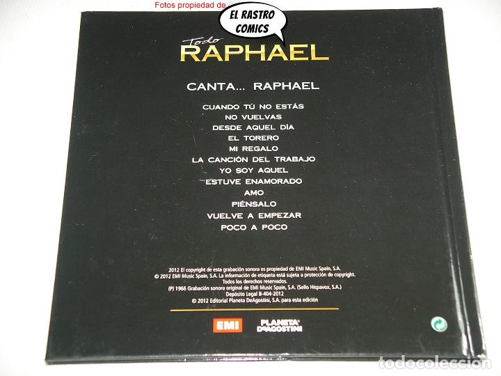 CDs de m&uacute;sica: Todo Raphael, Canta...1966, libro CD, 2012, D2 - Foto 2