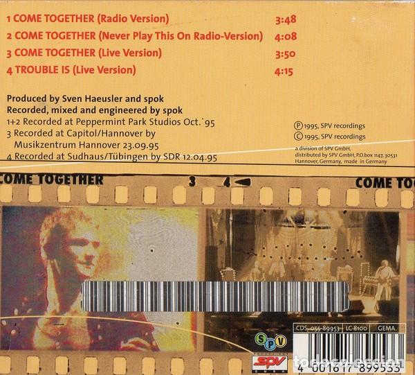 CDs de m&uacute;sica: Big Light - Come together (CD single) - Foto 2