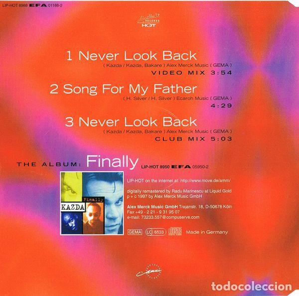 CDs de m&uacute;sica: Kazda - Never look back - Foto 2