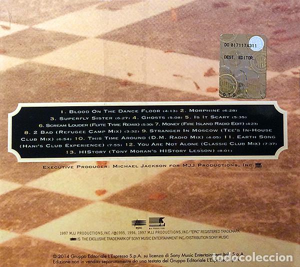 CDs de M&uacute;sica: CD-Michael Jackson &lrm;&ndash; Blood On The Dance Floor - HIStory In The Mix-italia-Electronic, Hip Hop-2014-