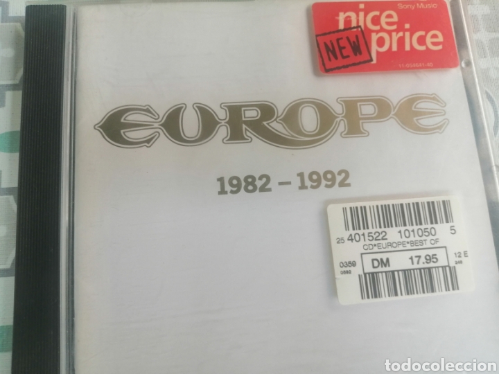 CDs de m&uacute;sica: Europe 1982-1992 - Foto 1