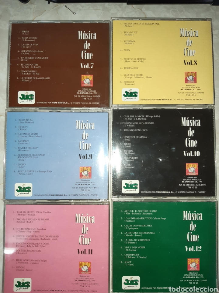 CDs de m&uacute;sica: 20 CDS MUSICA DE CINE - Foto 4