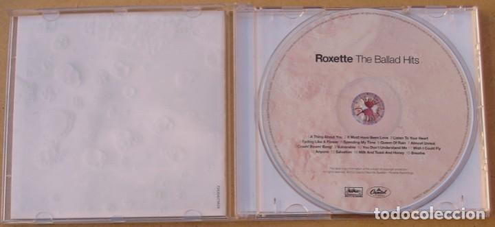 CDs de m&uacute;sica: ROXETTE - THE BALLAD HITS (CD) 2002 - 15 TEMAS - Foto 2