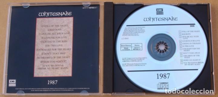CDs de m&uacute;sica: WHITESNAKE - 1987 (CD) 11 TEMAS - Foto 2