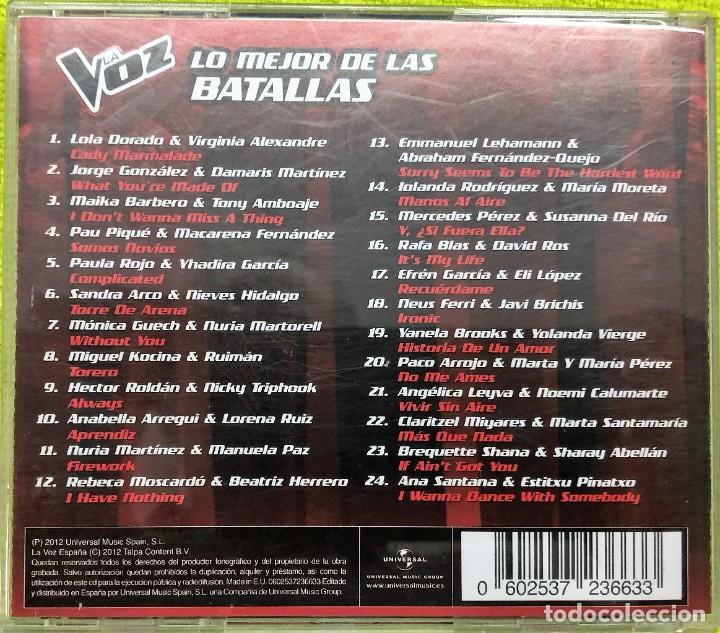CDs de m&uacute;sica: Various &lrm;&ndash; La Voz... Lo Mejor De Las Batallas - Foto 2