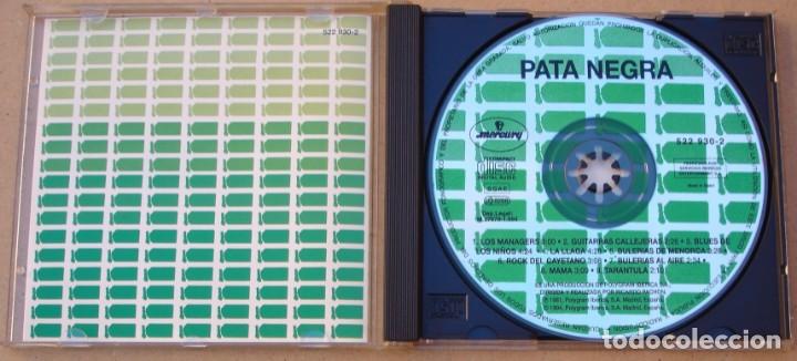 CDs de m&uacute;sica: PATA NEGRA - 1&ordm; DISCO (CD) 1994 - 9 TEMAS - LOS MANAGERS - Foto 2