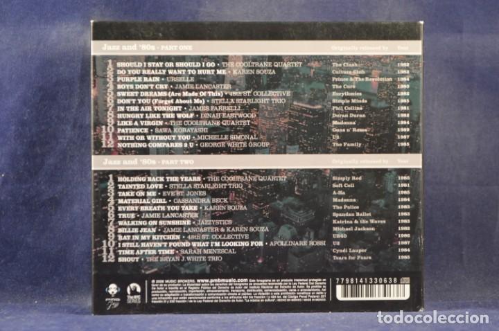 CDs de m&uacute;sica: VARIOUS &lrm;- JAZZ AND 80S - 2 CD - Foto 2
