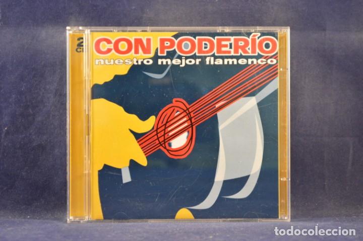 CDs de m&uacute;sica: VARIOUS - CON PODER&Iacute;O (NUESTRO MEJOR FLAMENCO) - 2 CD - Foto 1
