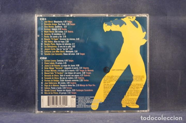 CDs de m&uacute;sica: VARIOUS - CON PODER&Iacute;O (NUESTRO MEJOR FLAMENCO) - 2 CD - Foto 2