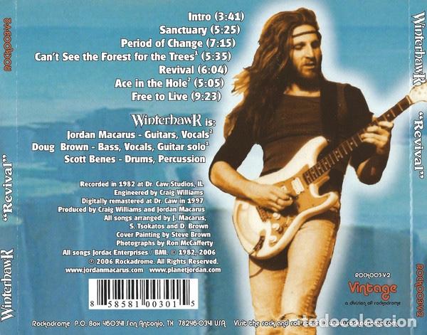 CDs de m&uacute;sica: WINTERHAWK - REVIVAL - Foto 2