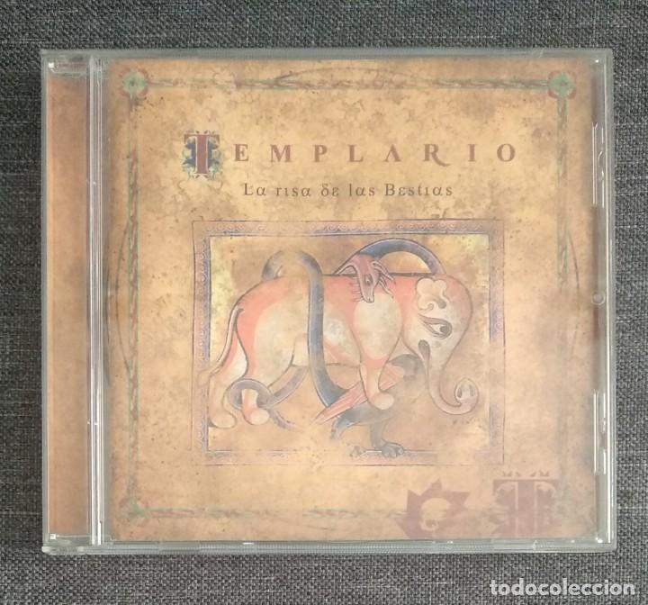 CDs de m&uacute;sica: CD - TEMPLARIO / LA RISA DE LAS BESTIAS - Foto 1