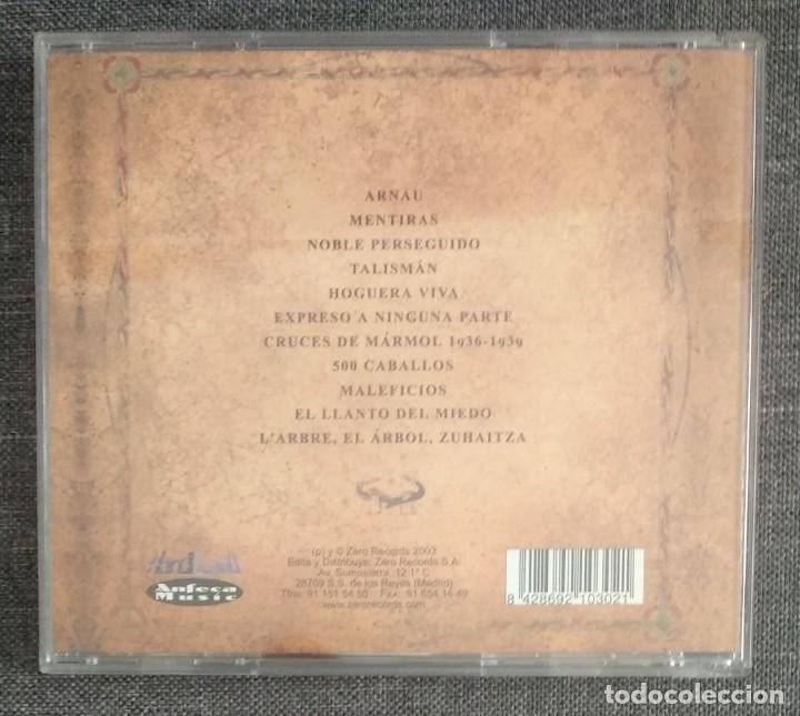 CDs de m&uacute;sica: CD - TEMPLARIO / LA RISA DE LAS BESTIAS - Foto 3