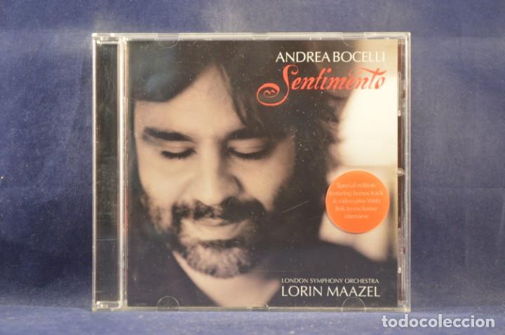 CDs de m&uacute;sica: ANDREA BOCELLI - SENTIMENTO - CD - Foto 1