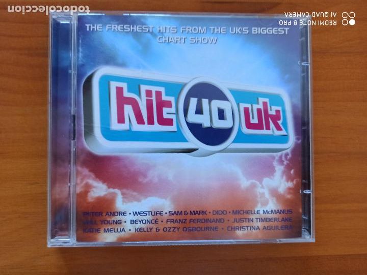 CDs de m&uacute;sica: CD HIT 40 UK (2 CDS) (8M) - Foto 1