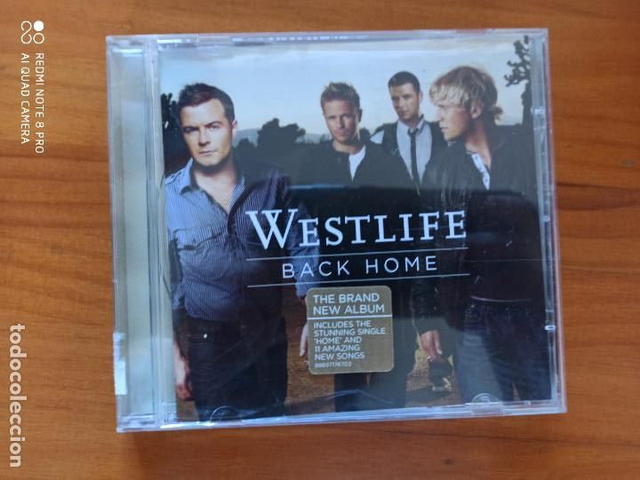 CDs de m&uacute;sica: CD WESTLIFE - BACK HOME (8N) - Foto 1