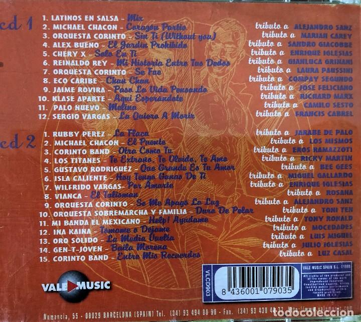 CDs de m&uacute;sica: Various ● Latinos En Salsa ● 2 x CD, Compilation - Foto 2