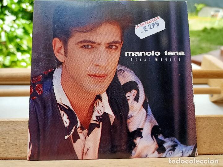 CDs de m&uacute;sica: MANOLO TENA TOCAR MADERA SINGLE SONY MUSIC 1993 - Foto 1