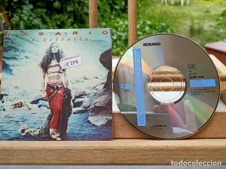 CDs de m&uacute;sica: ROSARIO LA ESTRELLA SINGLE EPIC SONY 1994 - Foto 2