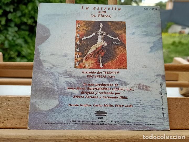CDs de m&uacute;sica: ROSARIO LA ESTRELLA SINGLE EPIC SONY 1994 - Foto 3
