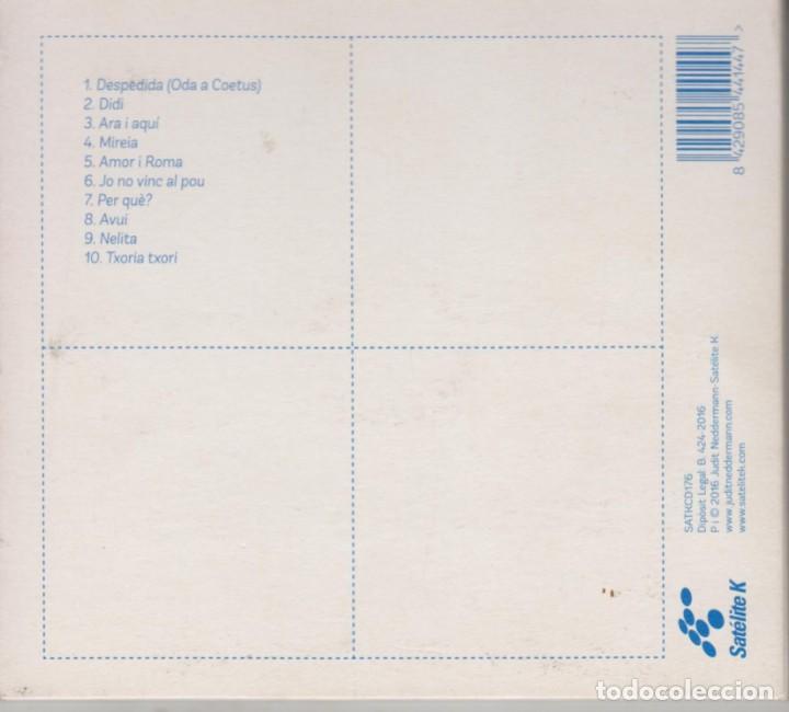 CDs de m&uacute;sica: Judit Neddermann cd Un segon 2016 - Foto 2