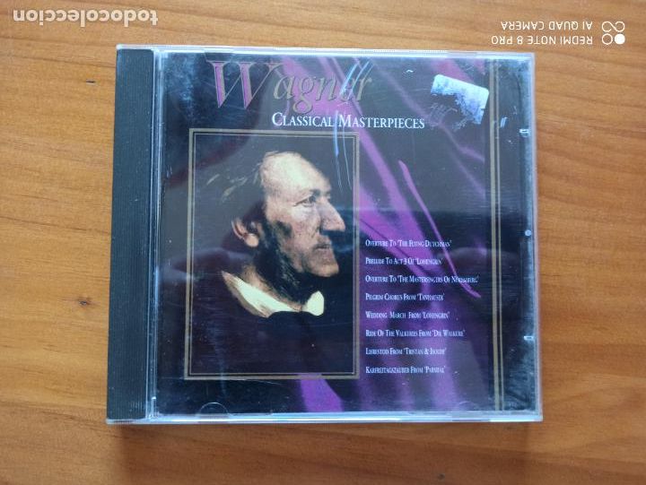CDs de m&uacute;sica: CD WAGNER - CLASSICAL MASTERPIECES (9C) - Foto 1