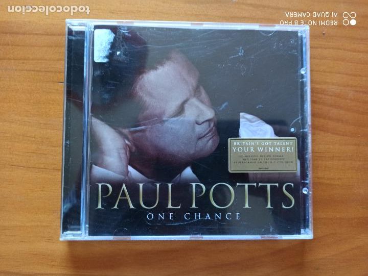 CDs de m&uacute;sica: CD PAUL POTTS - ONE CHANCE (9C) - Foto 1
