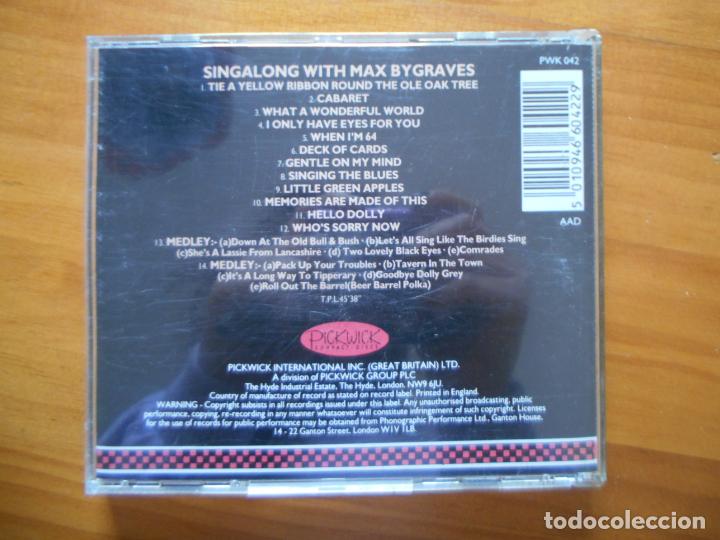 CDs de m&uacute;sica: CD SINGALONG WITH MAX BYGRAVES (9C) - Foto 2