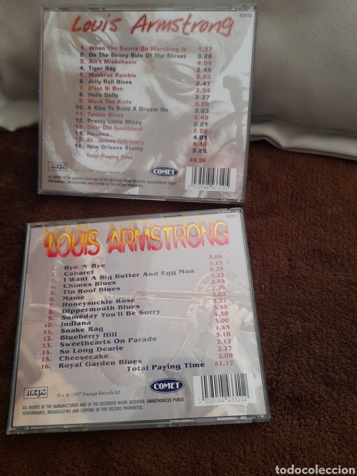CDs de m&uacute;sica: 2 cds de Louis Armstrong - Foto 2