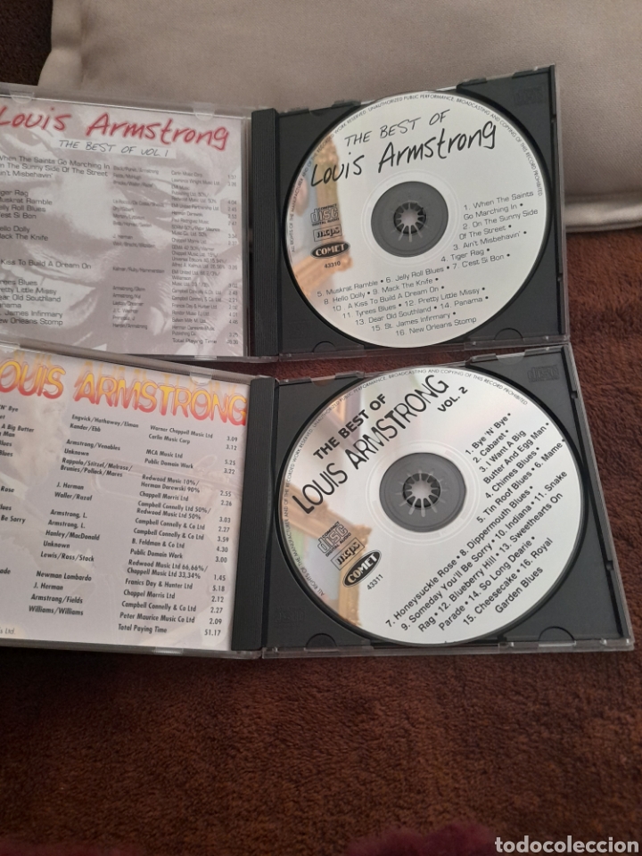 CDs de m&uacute;sica: 2 cds de Louis Armstrong - Foto 3