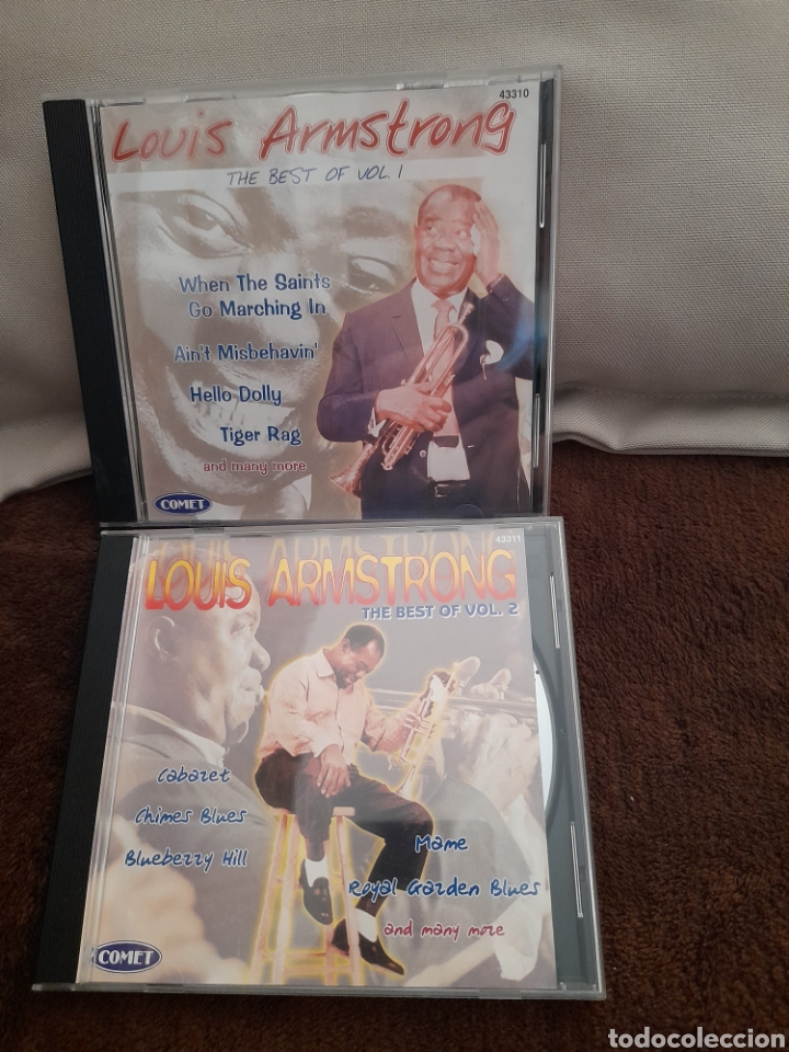CDs de m&uacute;sica: 2 cds de Louis Armstrong - Foto 1