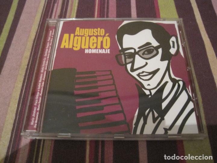 CDs de m&uacute;sica: CD AUGUSTO ALGUERO HOMENAJE + LIBRETO - Foto 1