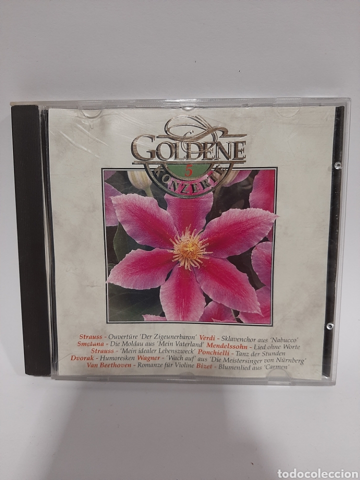 Music CDs: SCD91 goldene konzerte volumen cinco SEGUNDA MANO