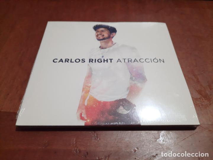 Music CDs: CARLOS RIGHT. ATRACCI&Oacute;N. CD DIGIPACK PRECINTADA. SIN ABRIR.