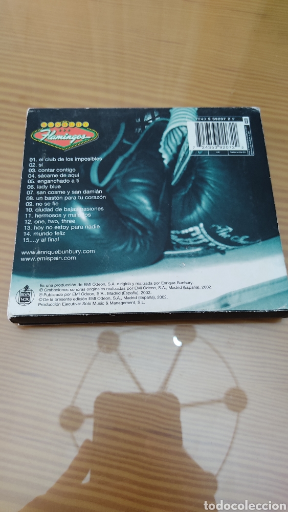 CDs de m&uacute;sica: Cd BUNBURY &rdquo;FLAMINGOS&rdquo; - Foto 2