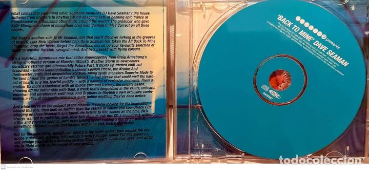 CDs de m&uacute;sica: Dave Seaman &lrm;&ndash; Back To Mine - Foto 2