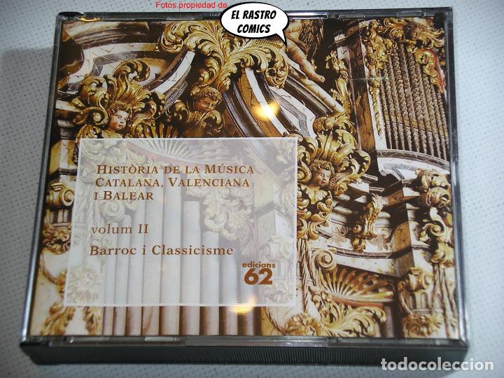 CDs de M&uacute;sica: Historia de la m&uacute;sica catalana, valenciana i balear, Vol II, Barroc i Classicisme, 4 CD