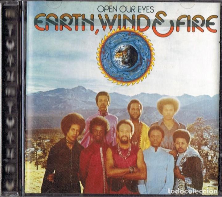 CDs de m&uacute;sica: EARTH,WINDE & FIRE &uml;OPEN OUR EYES&uml; (CD) - Foto 1