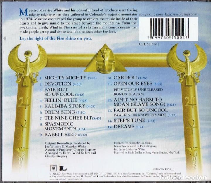 CDs de m&uacute;sica: EARTH,WINDE & FIRE &uml;OPEN OUR EYES&uml; (CD) - Foto 2