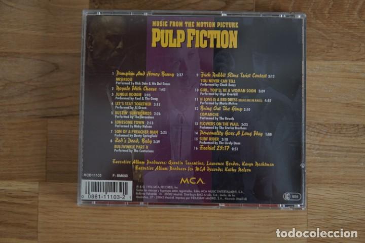 CDs de m&uacute;sica: PULP FICTION - CD. MCA - Foto 2