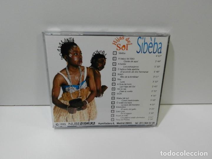 CDs de m&uacute;sica: DISCO CD. Hijas Del Sol &lrm;&ndash; Sibeba. COMPACT DISC. - Foto 2