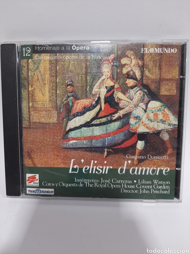 Musik-CDs: SCD92 Gaetano Donizetti L'elisir d'amore SEGUNDA MANO