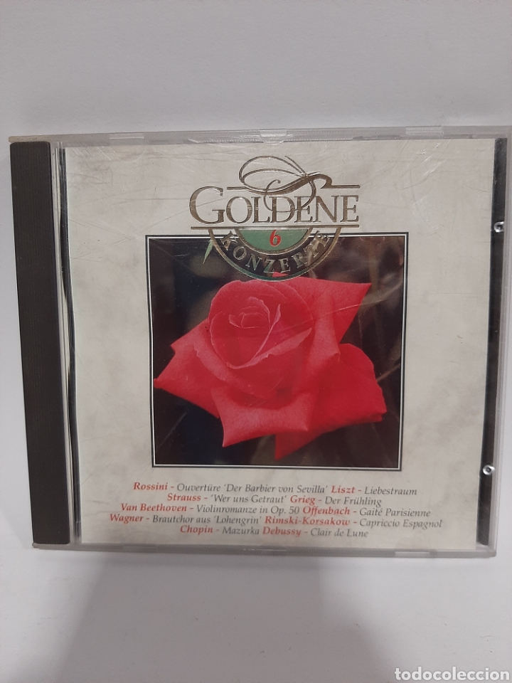 Musik-CDs: SCD91 goldene konzerte volumen 6 SEGUNDA MANO