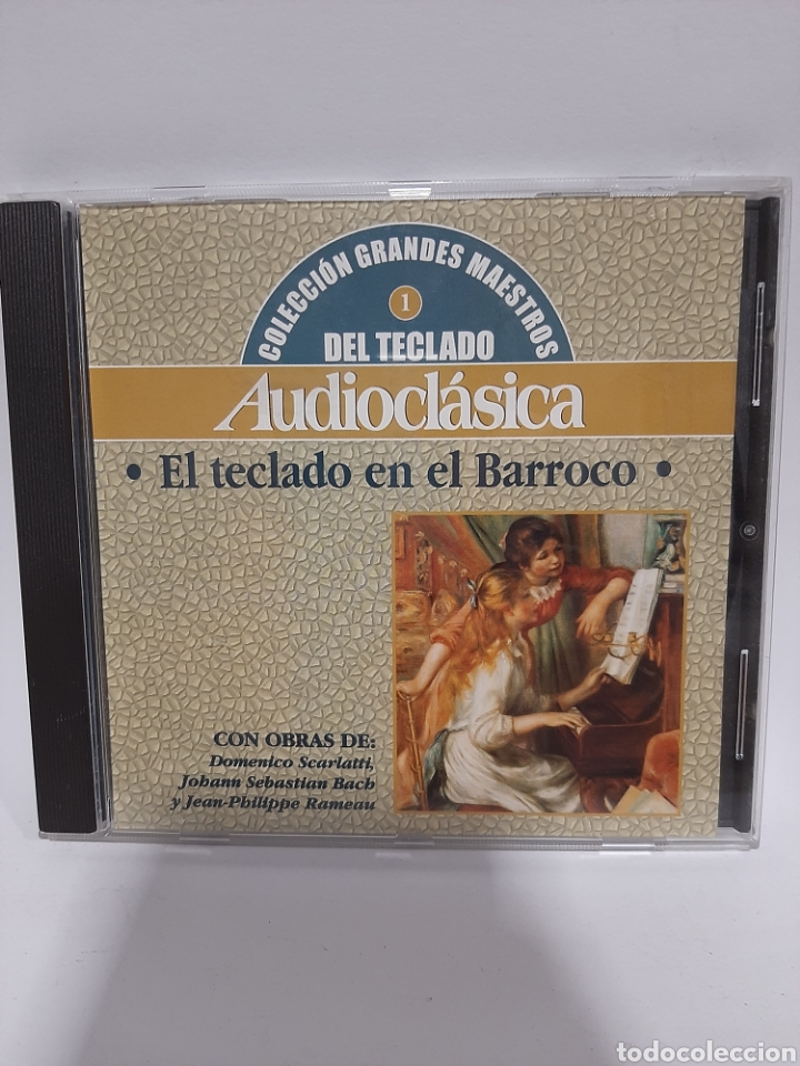 Music CDs: SCD91 colecci&oacute;n Grandes Maestros del teclado SEGUNDA MANO